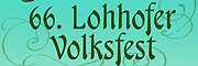 65. Lohhofer Volksfest 2016 vom 13.05.-22.05.2016 – Bunt und gmiatlich